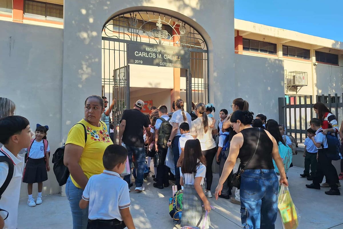 Regresan más de 67 mil alumnos de educación básica en Cajeme