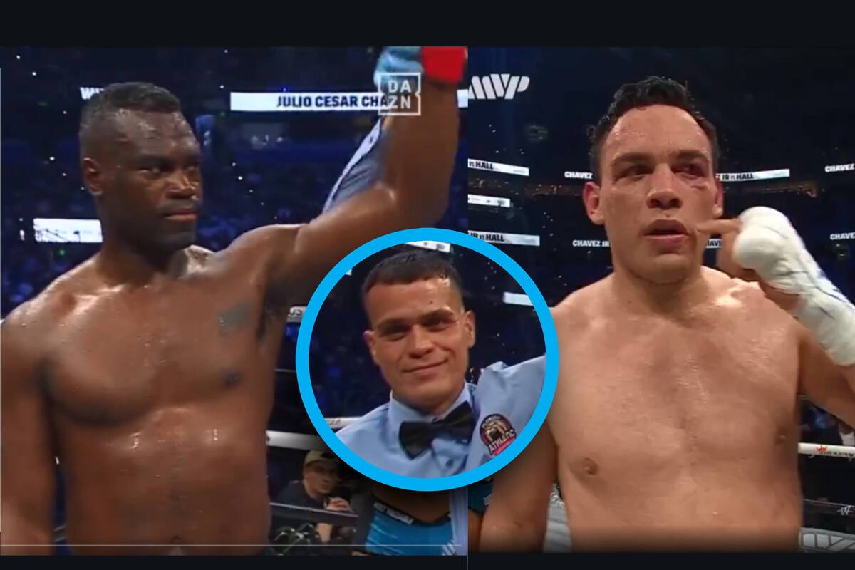 ¡Insólito! Referee levanta la mano del perdedor en la victoria de Chávez Jr.