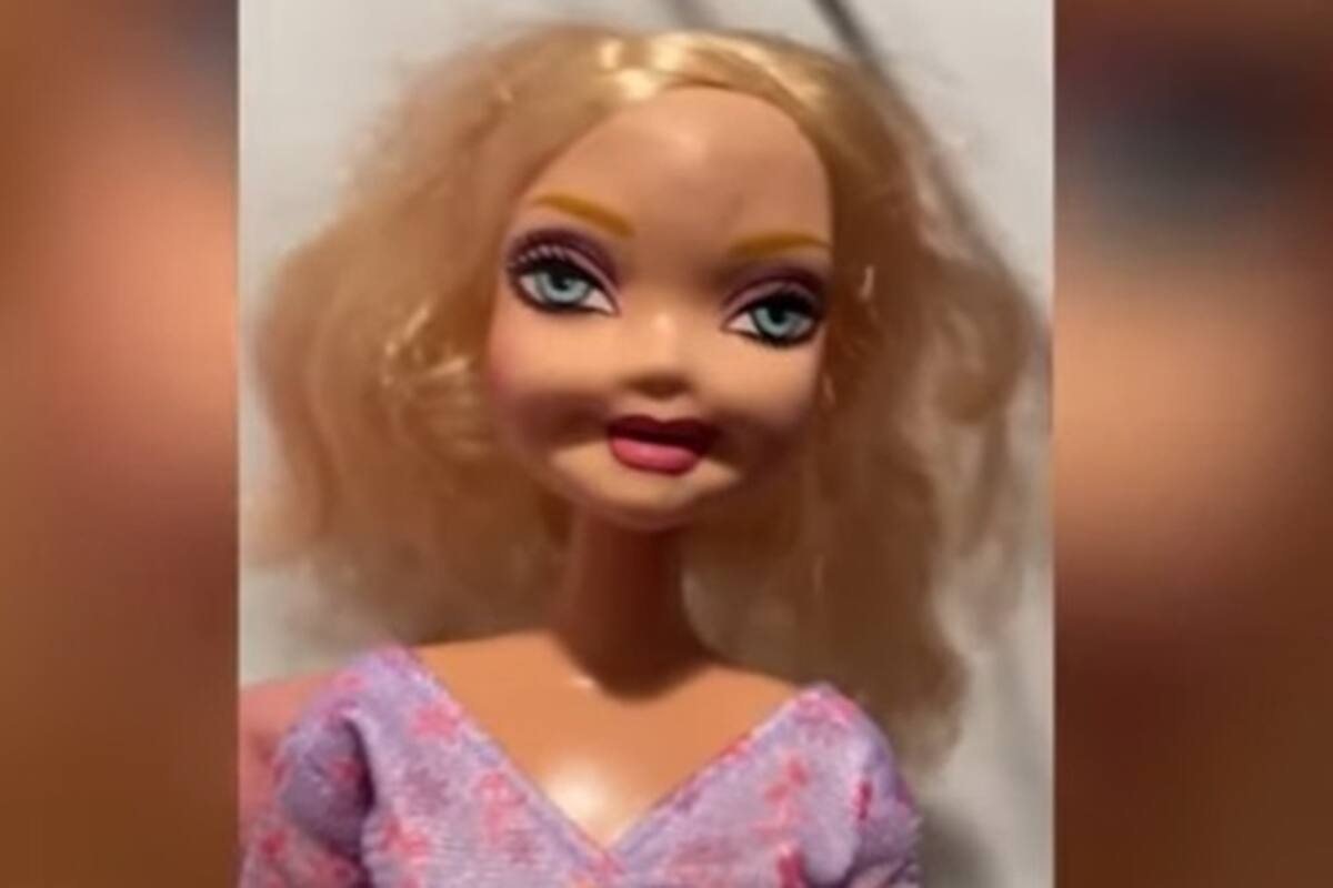 Muñeca se hace viral por sus aterradores gestos