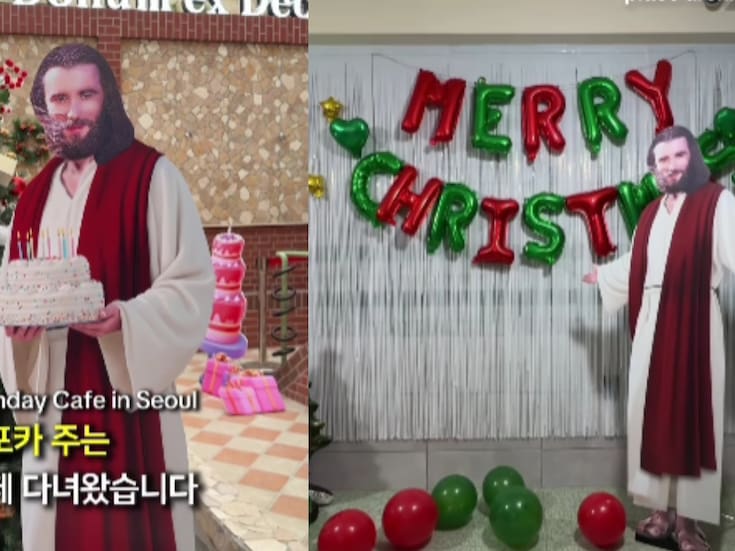 Corea del Sur abre un café en diciembre inspirado en el cumpleaños de Jesús y se vuelve viral