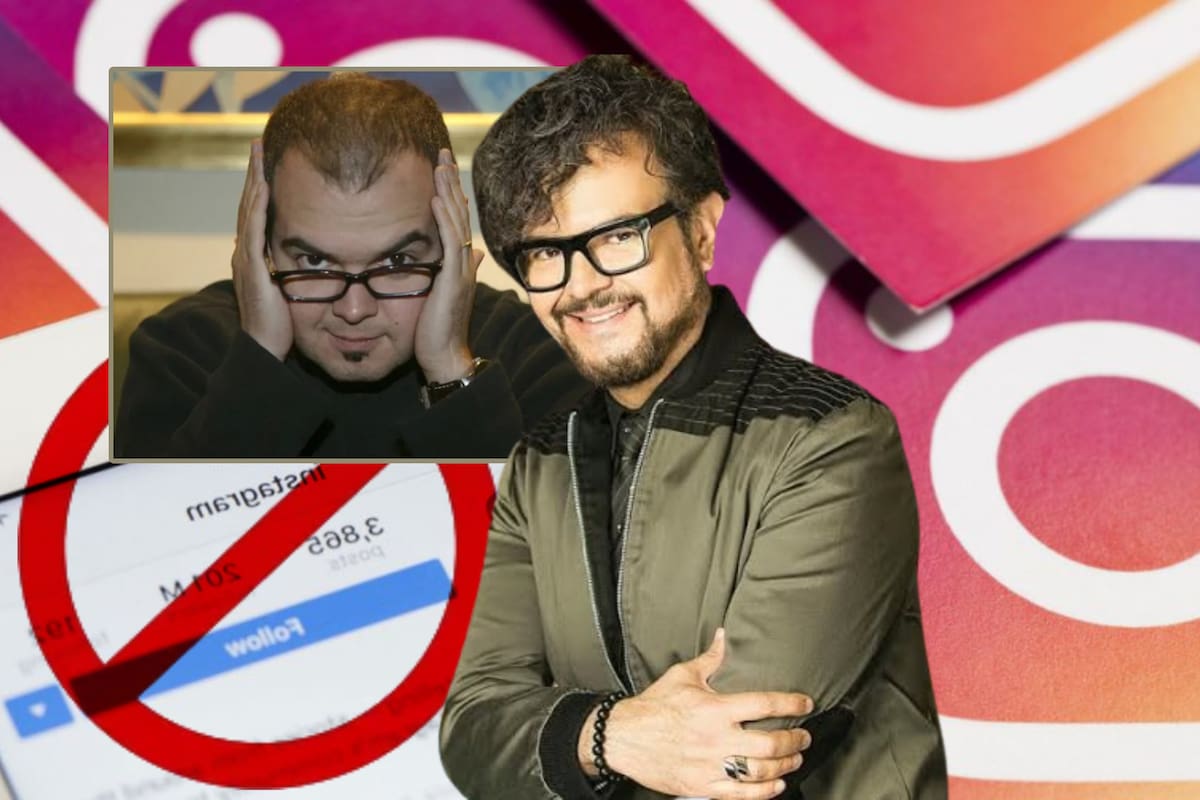 Aleks Syntek se quita su peluquín y sube foto que elimina inmediatamente, ¿cómo fue que el artista combatió su calvicie?