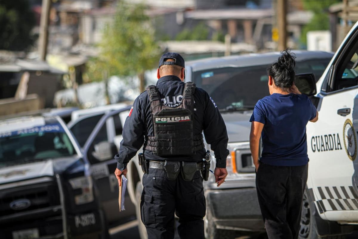 cuando se encontraba en el interior de un domicilio. Foto: Borderzoom