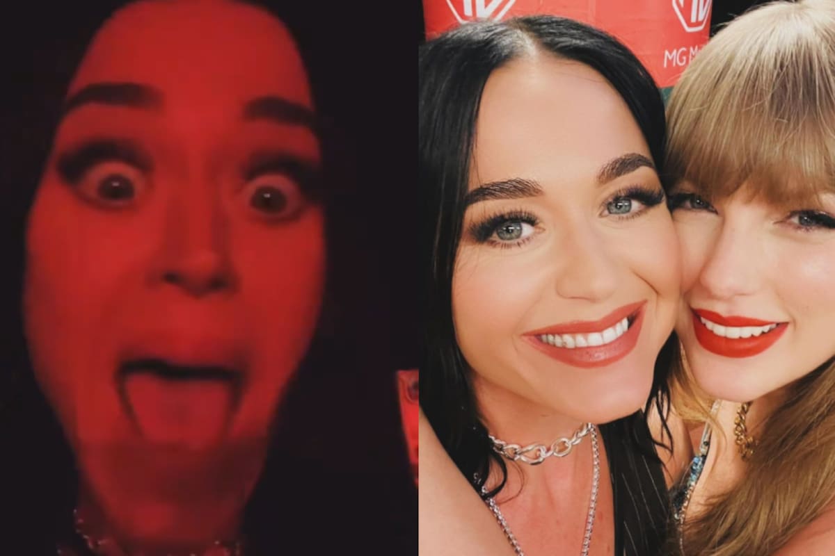 De enemigas a amigas: Katy Perry disfruta cantar “Bad Blood” de Taylor Swift en el The Eras Tour