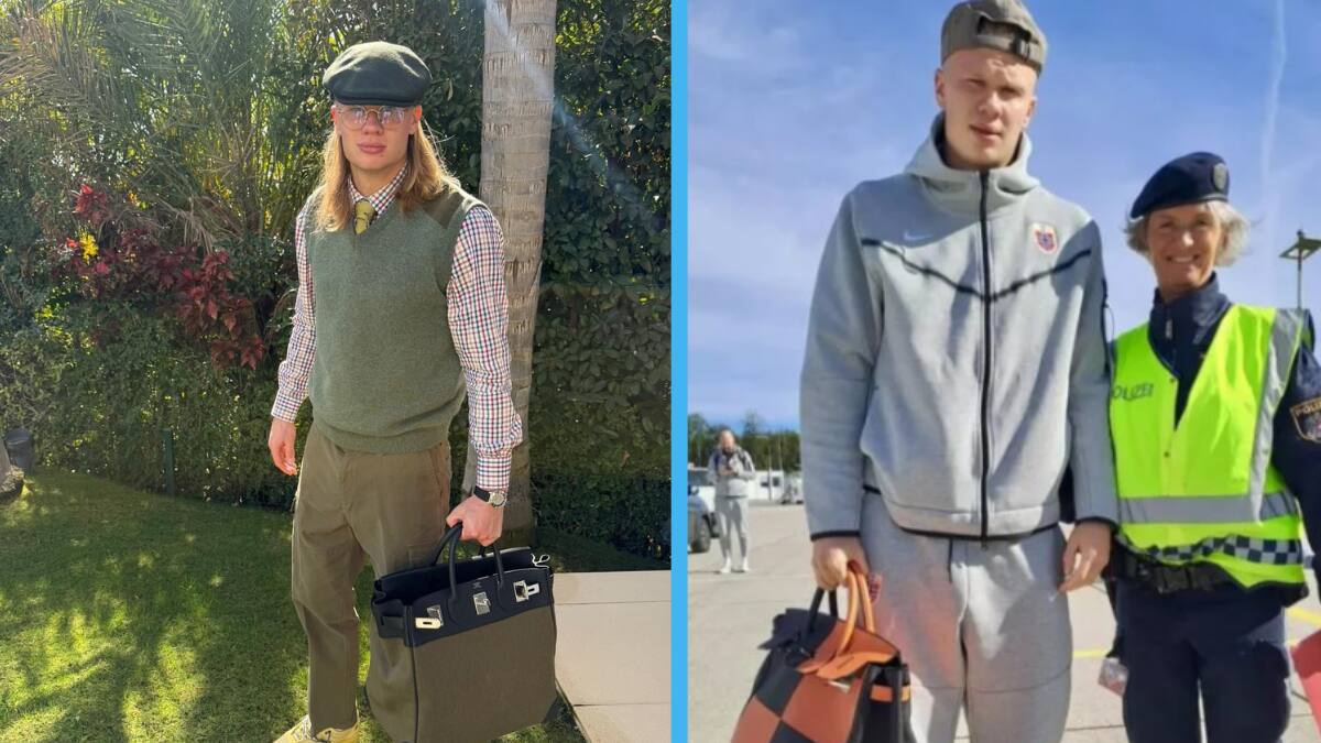Erling Haaland y su amor por los bolsos Birkin de Hermès: esta es su exclusiva colección