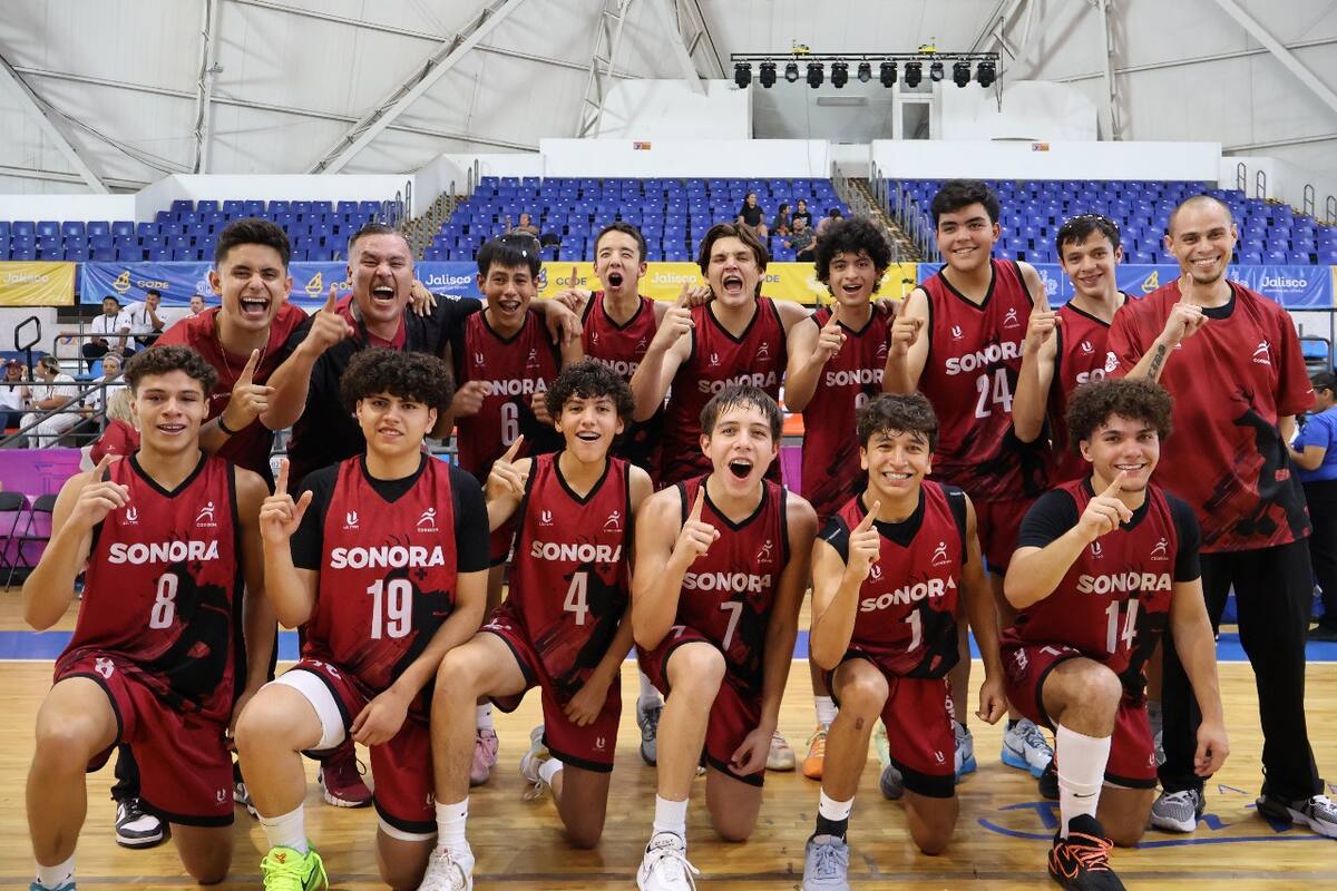 Obtiene Sonora primer oro en basquetbol de Nacionales Conade 2024
