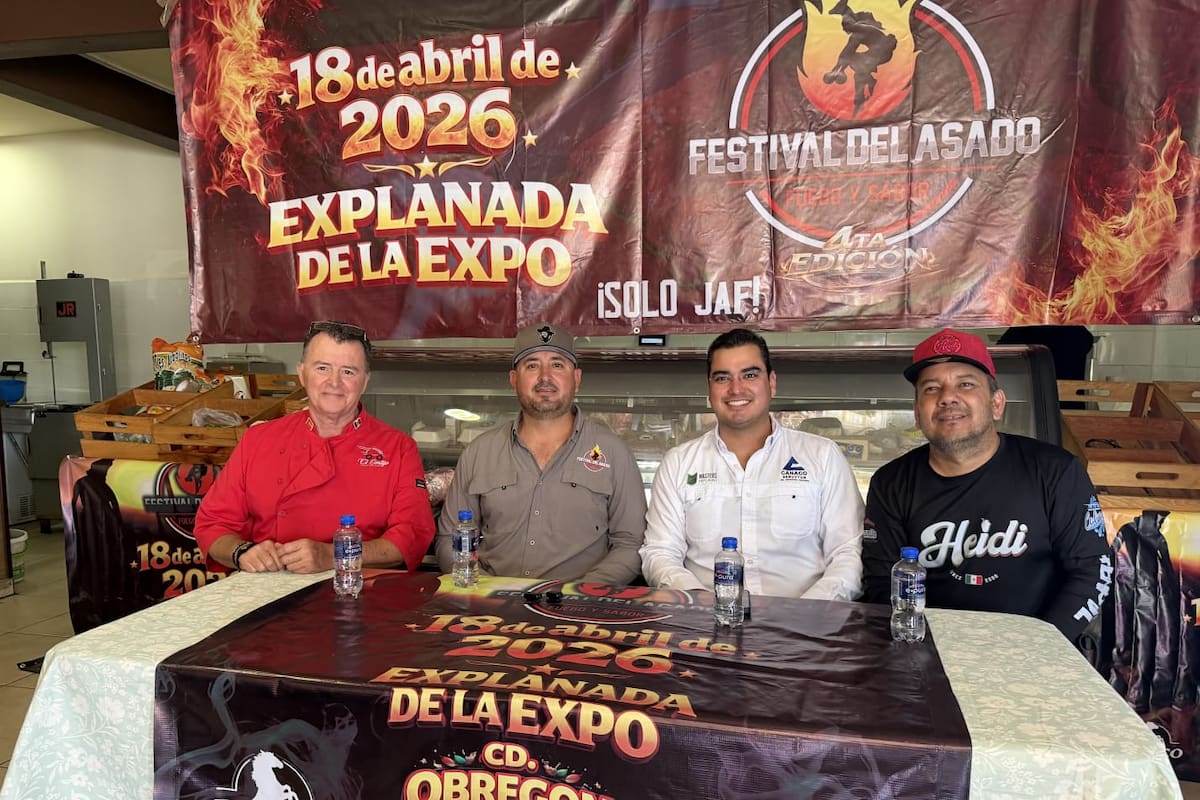 Esperan más de 4 mil asistentes en Festival del Asado en Ciudad Obregón