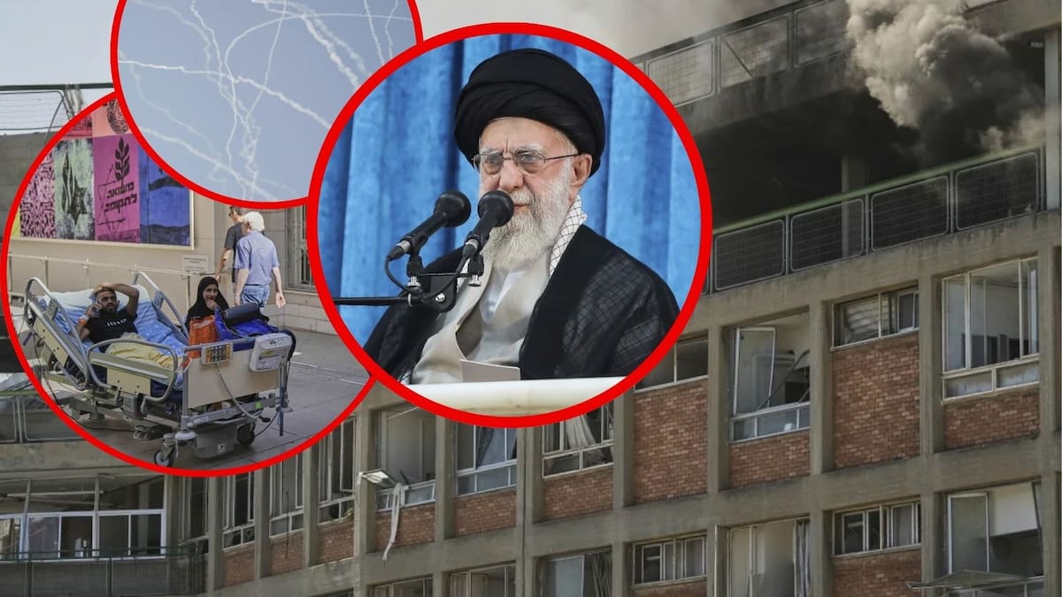 Israel amenaza al Líder Supremo de Irán tras ataque de misiles iraníes que dañó hospital y dejó más de 200 heridos
