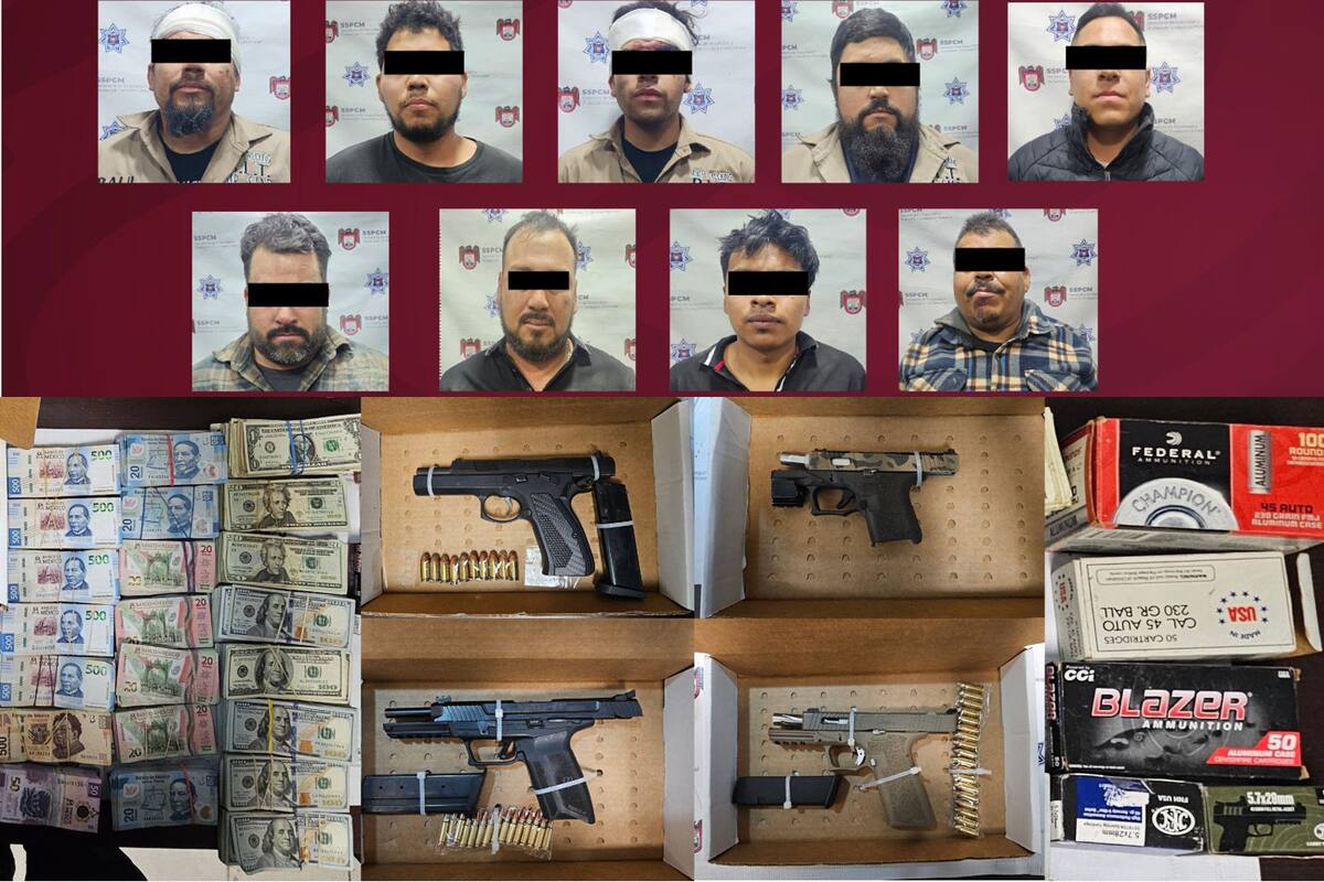 Detienen a diez tras agresión a policías municipales en Tijuana