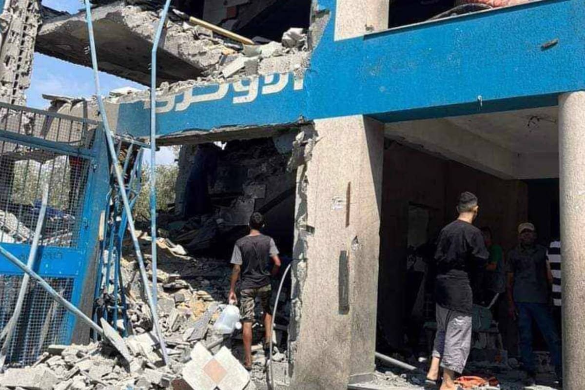 Israel bombardea escuela de la ONU en Palestina