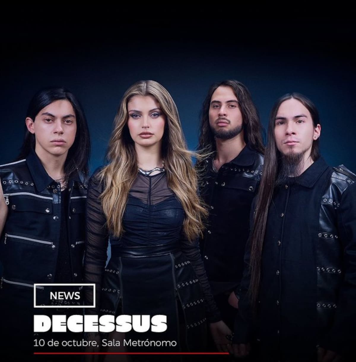 La candidata a Miss Mundo Chile sorprendió al jurado al interpretar un tema de su banda de death metal durante la presentación de talento.