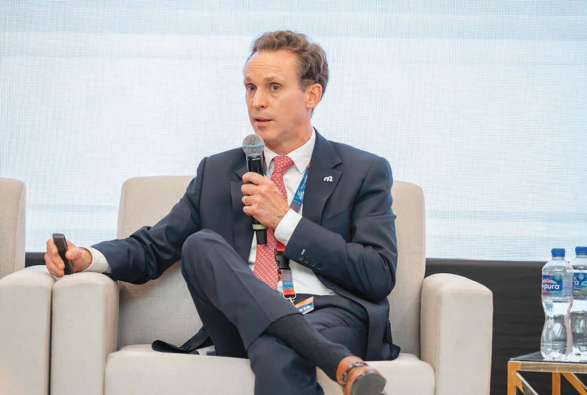 Luis de la Fuente durante su participación en el panel “Desarrollo de infraestructura con modelos de inversión mixta”. FOTO: CORTESÍA