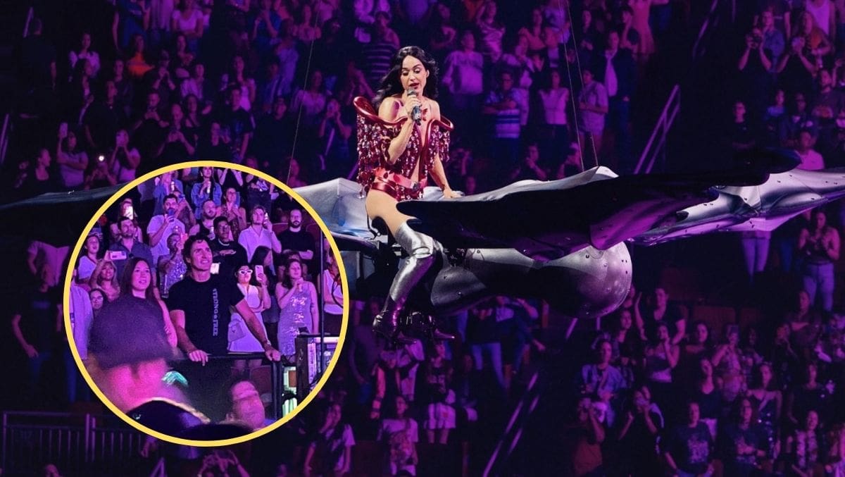 Justin Trudeau es captado en un concierto de Katy Perry y avivan los rumores de un romance