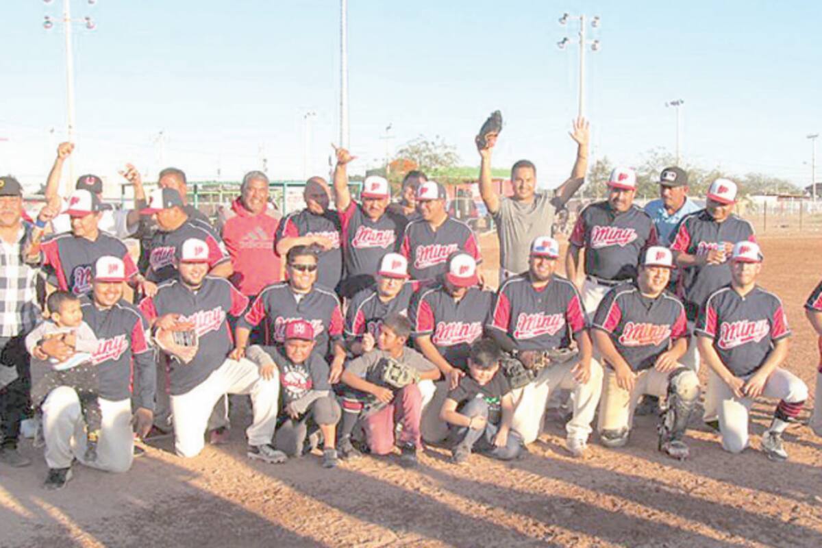 Amigos del Miny son campeones