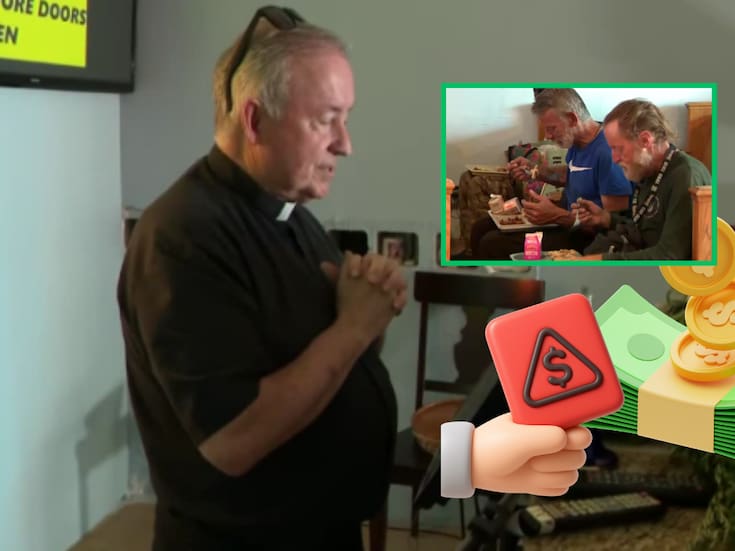 Bob Caudill, sacerdote en Estados Unidos, enfrenta multa de medio millón de dólares y una disputa legal que se ha extendido 12 años por alimentar personas sin hogar