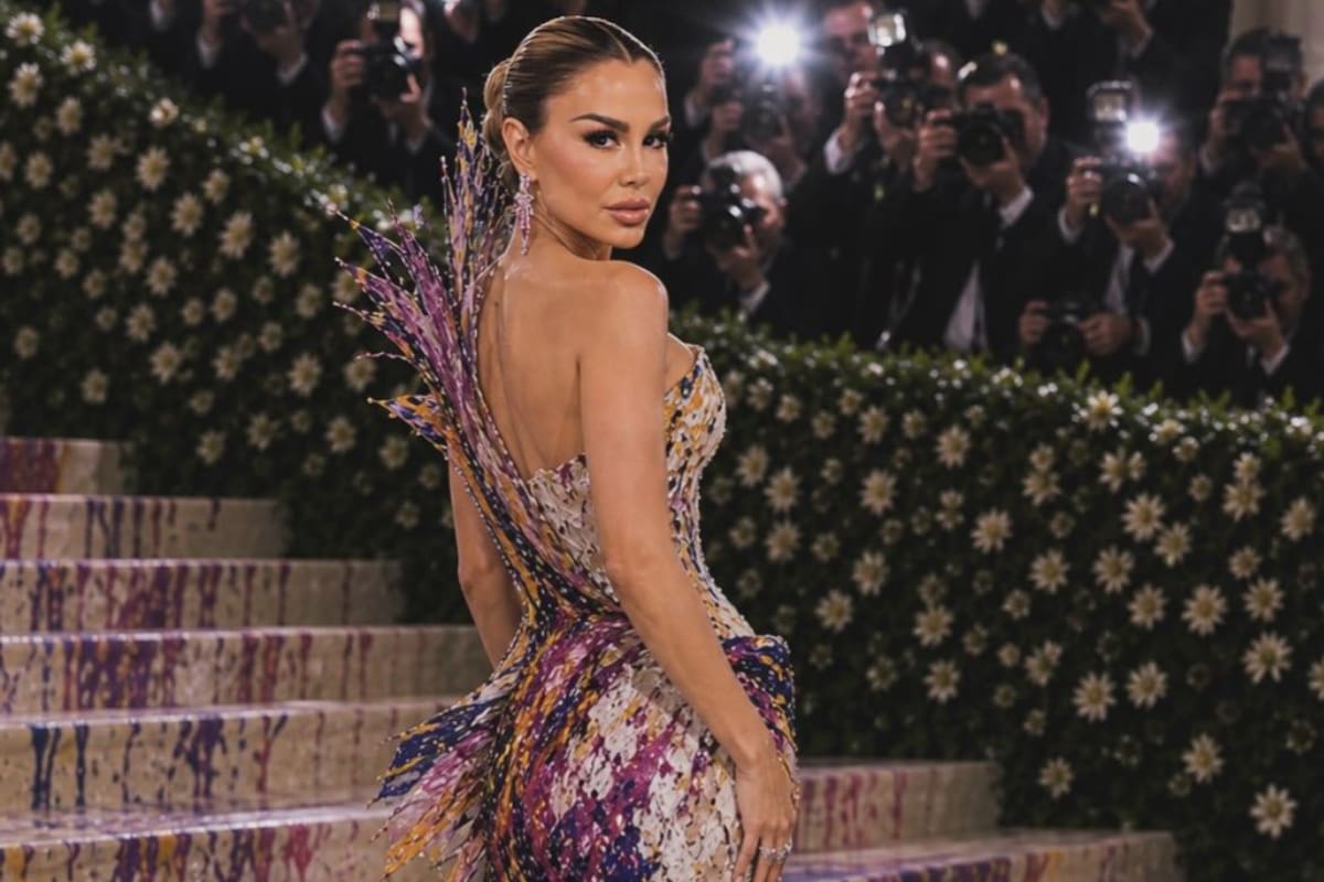 Ninel Conde es señalada por compartir fotos generadas con IA como si estuviera en la MET Gala 2026