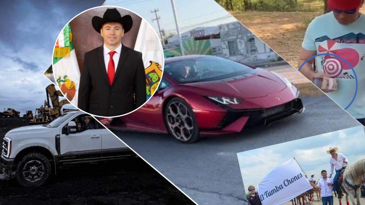 Tony Flores subió videos en su Lamborghini color Morena causando polémica, como lo hizo repartiendo billetazos; también es conocido como "El Rey del Carbón" por sus contratos con la CFE. | Especial GH