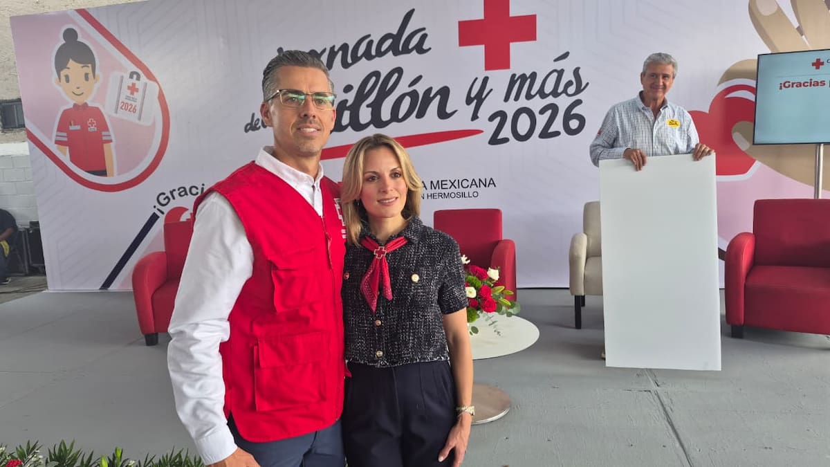 Cruz Roja busca recaudar 7 millones en la Jornada del Millón 2026 para mejorar servicios en Hermosillo