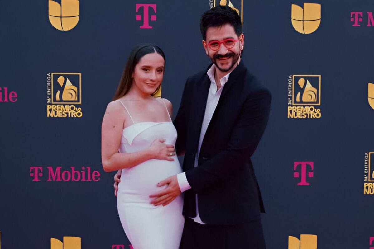 Evaluna sufre aparatosa caída con 6 meses de embarazo