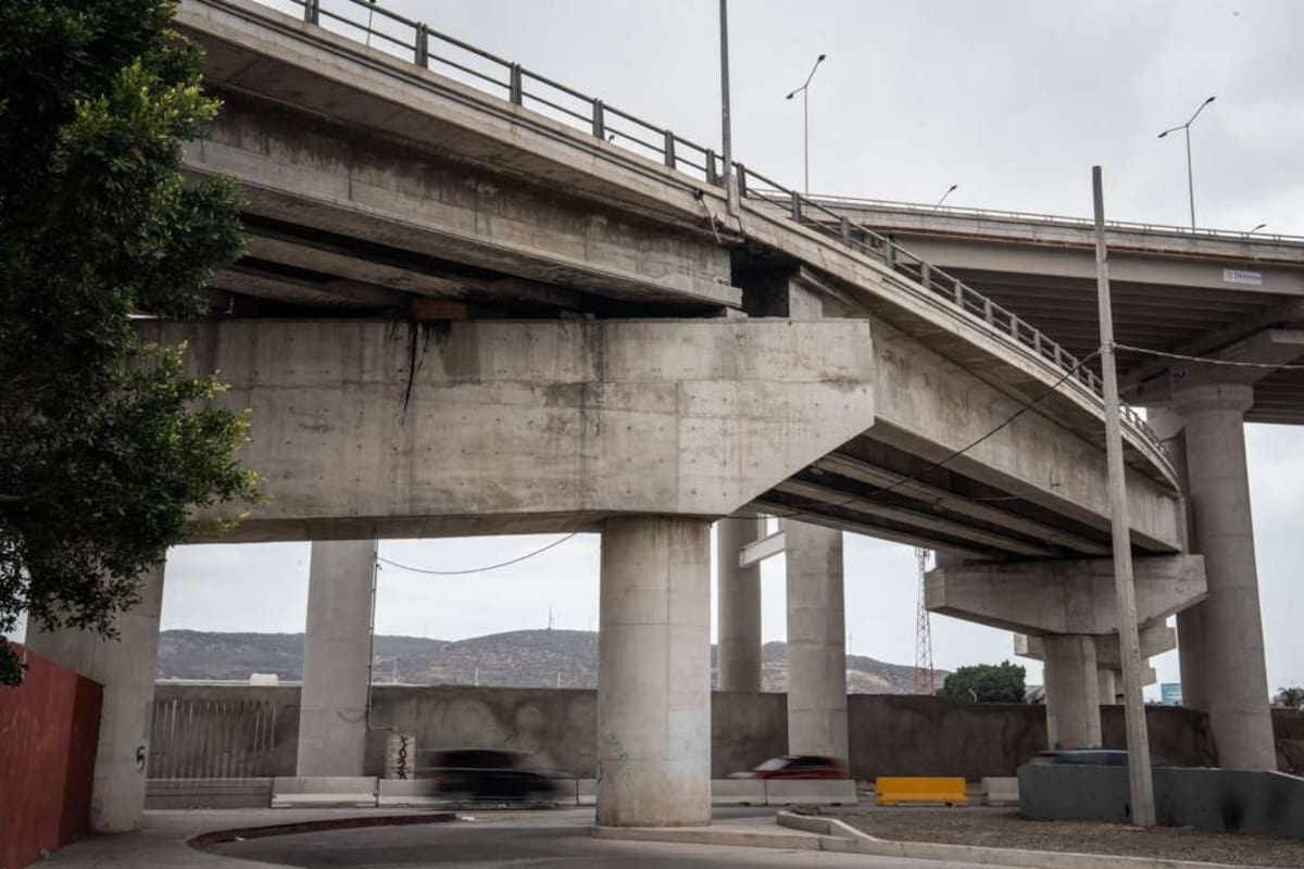 Rehabilitarán puente El Chaparral tras daño en junta provocado por incendios en Tijuana