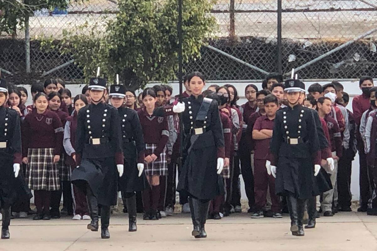 Escuela de Rosarito queda como subcampeona en concurso nacional de escoltas