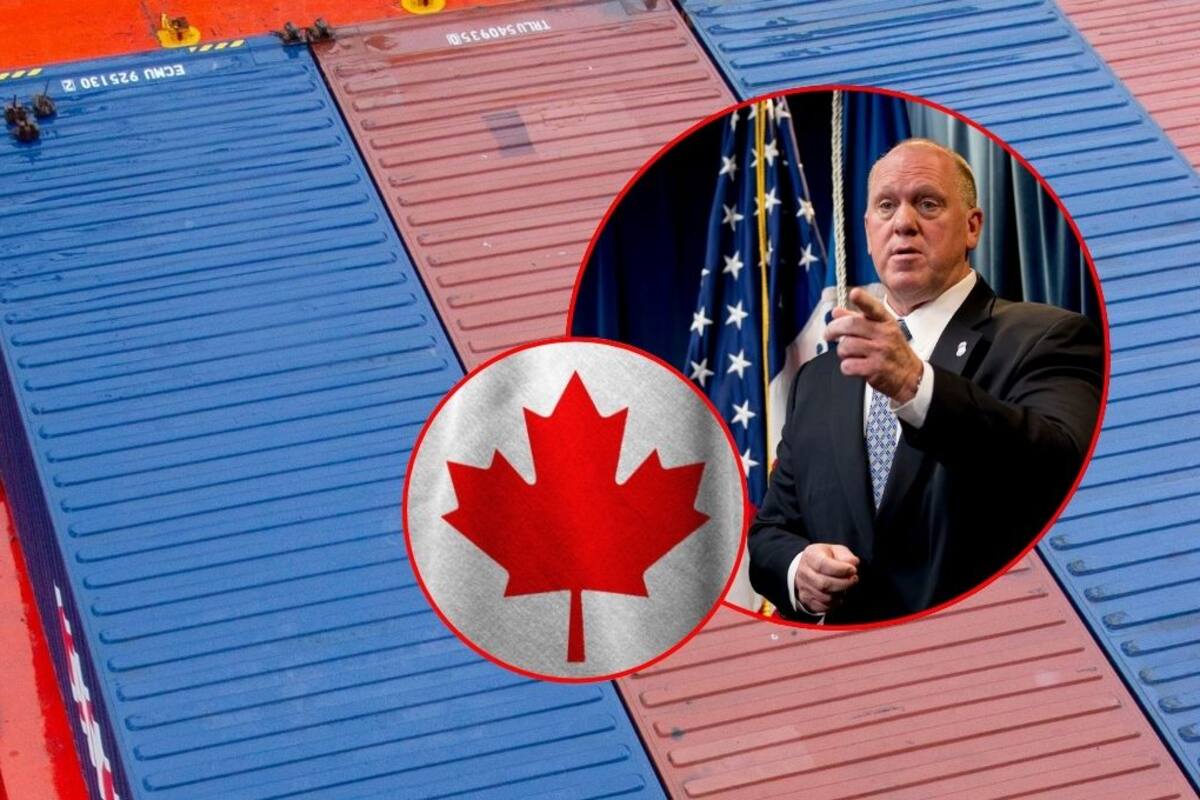 Canadá buscará evitar aranceles del 25% en su visita a Washington con Tom Homan