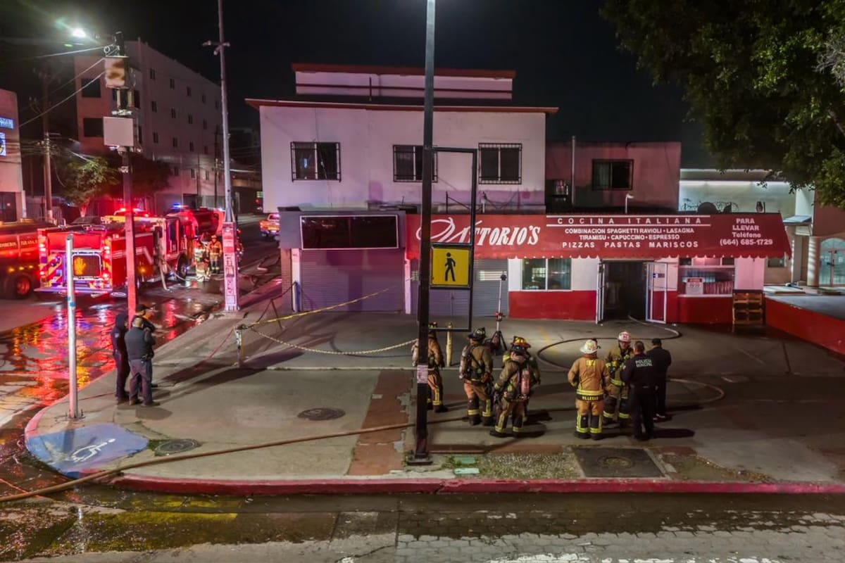 Registran conato de incendio en restaurante Vittorios de la Zona Centro