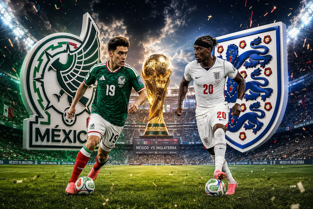 México vs Inglaterra: Pronósticos, momios y las mejores apuestas para los octavos de final del Mundial 2026