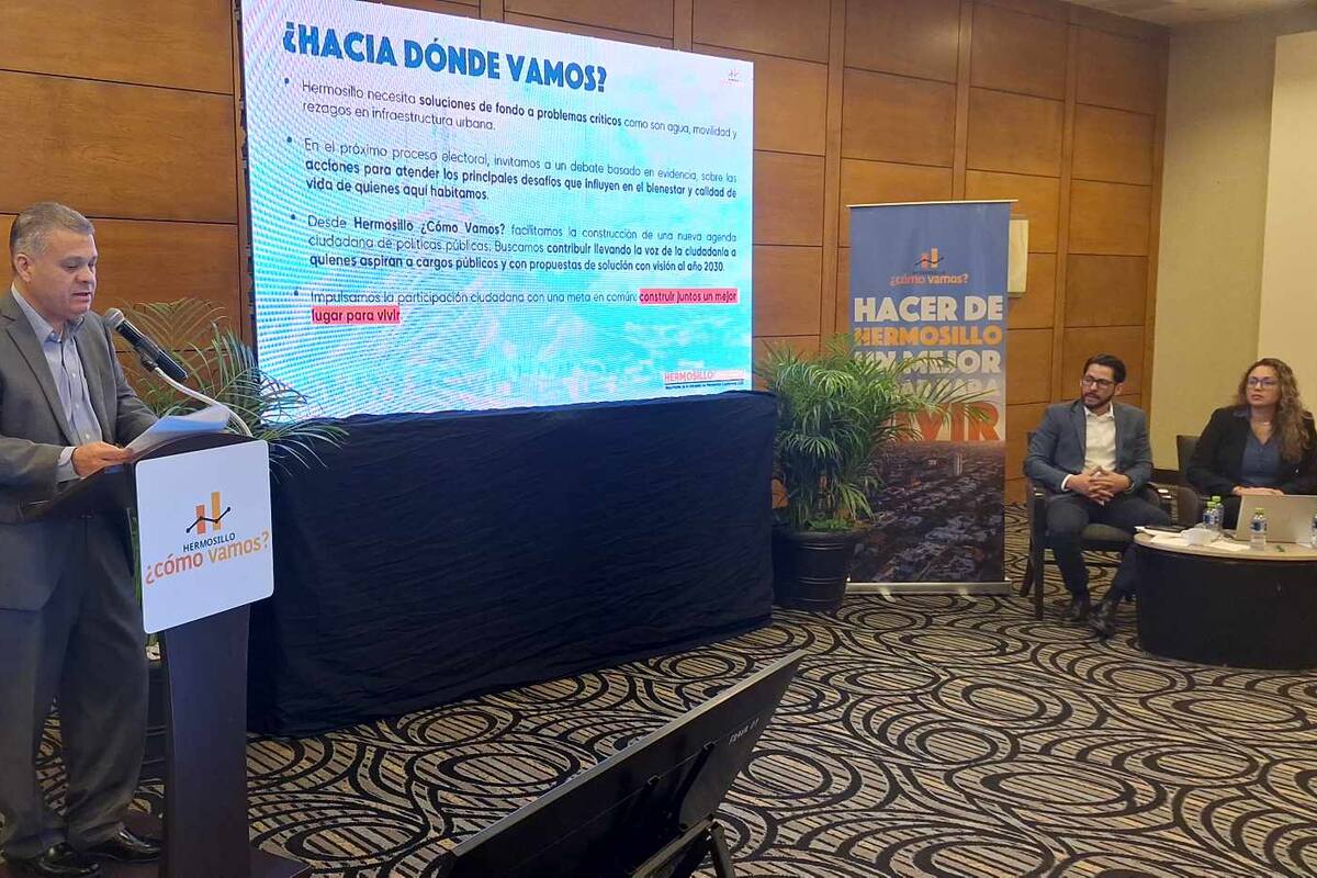 Pavimentación, inseguridad y drogadicción principales problemas de hermosillenses en 2023: Hermosillo, ¿Cómo Vamos?