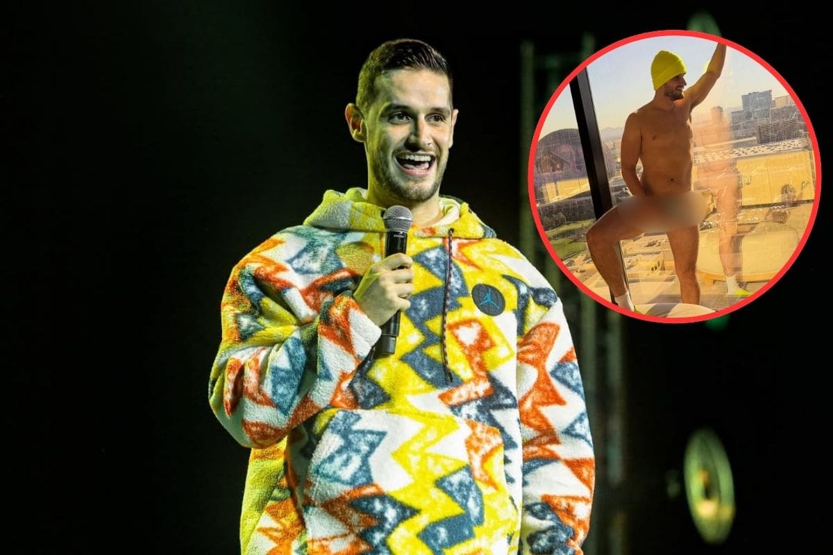 Adrián Marcelo publica foto completamente desnudo en Instagram