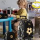 Mochila escolar con carrito, lonchera y lapicera baja a 1,430 pesos, con descuento del 26% en Mercado Libre