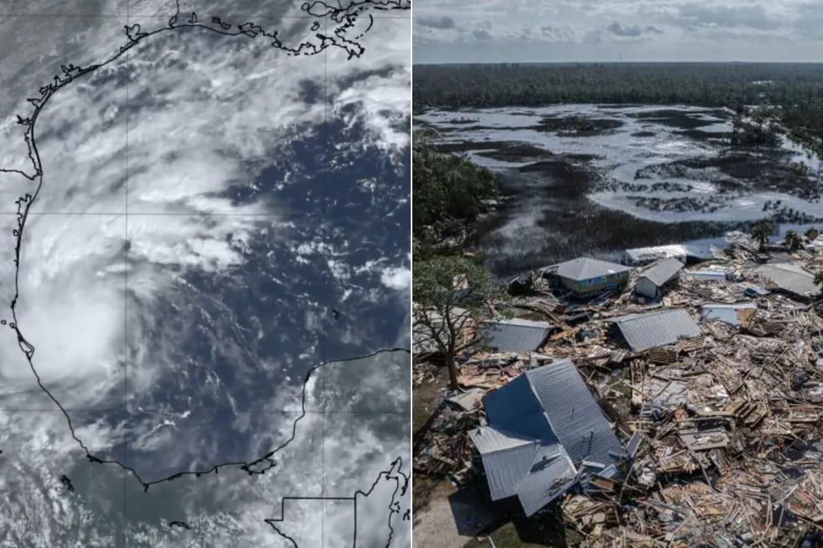 Se forma tormenta tropical “Milton” en el Golfo de México, podría convertirse en huracán en los próximos días