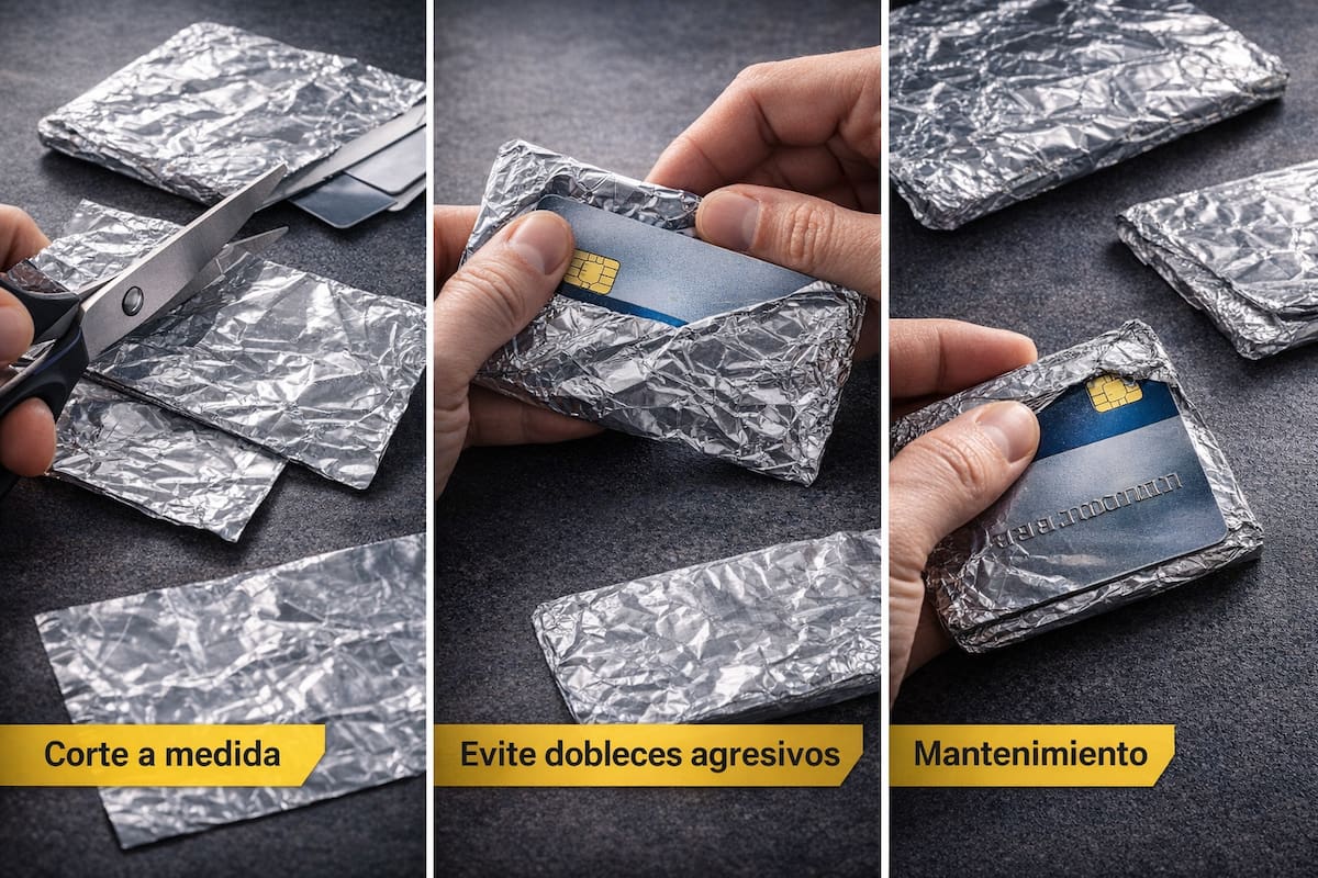 Si usted decide adoptar esta medida, es fundamental hacerlo con cuidado para no afectar la vida útil de su plástico | Imagen hecha con IA