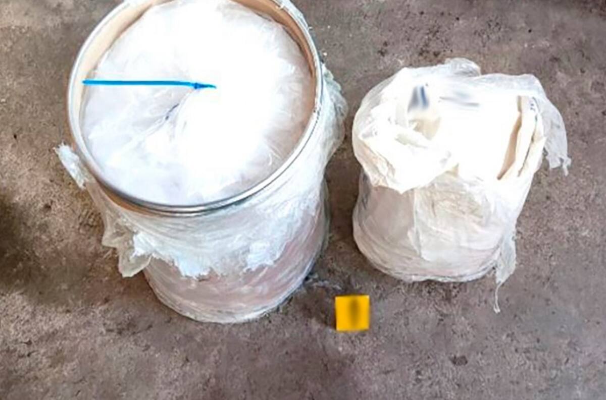La afectación económica a la delincuencia organizada por la droga asegurada es de 52.6 millones de pesos.