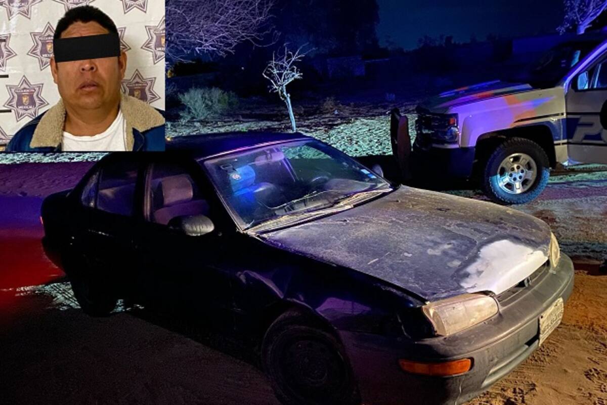 Detienen a un hombre por secuestro en el Valle de Mexicali