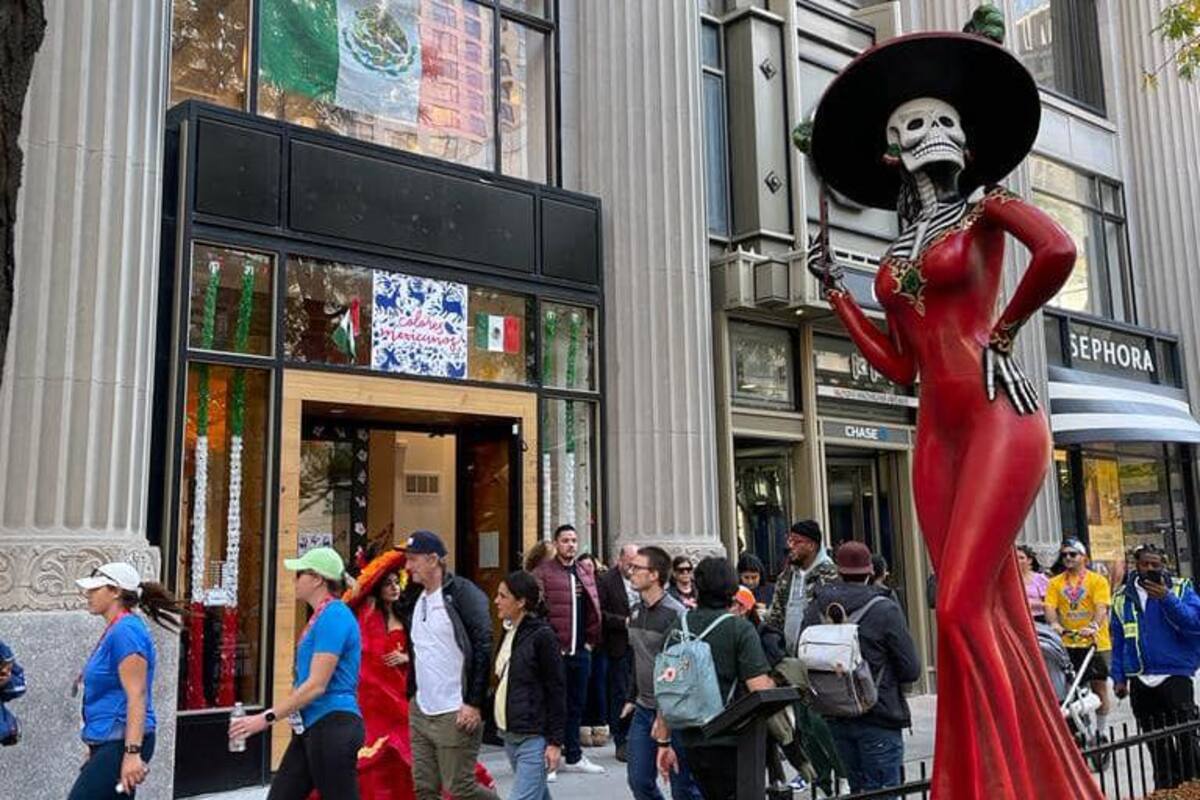 Así celebran el día de muertos en Chicago
