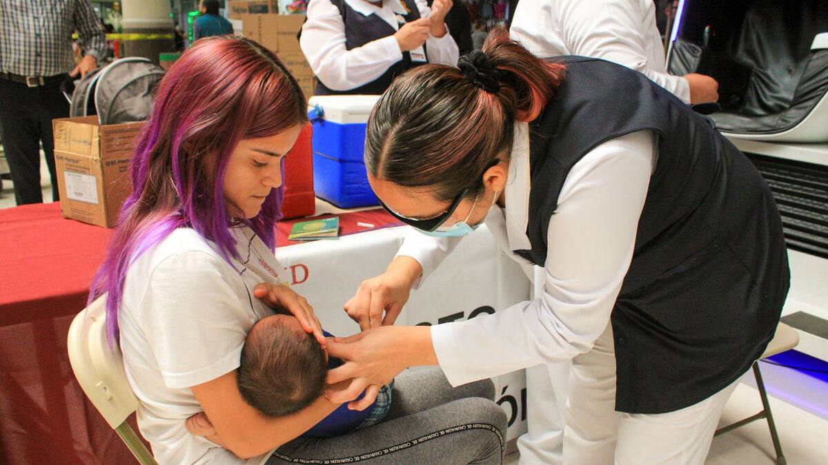 Aumentan los casos de sarampión en México; niños menores de cinco años, los más afectados