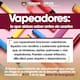 Exhortan a prevenir el uso de vapeadores en instituciones educativas