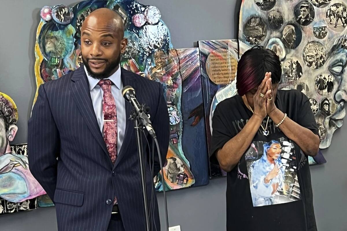 Sean Walton, abogado de la familia de la víctima y la abuela. | Crédito: AP