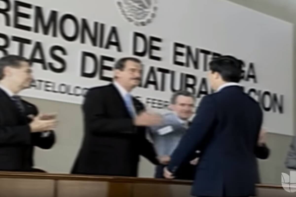 Fox entregó ciudadanía personalmente a Zhenli Ye Gon