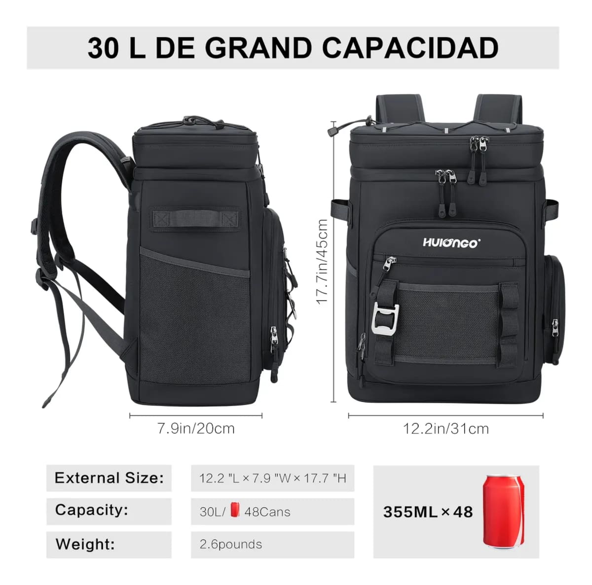 Mochila térmica de la marca YOUNGOA | Mercado Libre