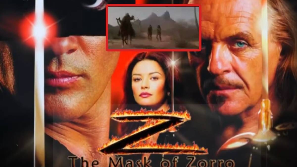Estas fueron las famosas escenas que Antonio Banderas grabó en el puerto de Guaymas, en Sonora, de la película La máscara del Zorro y que este 2026 cumple 28 años