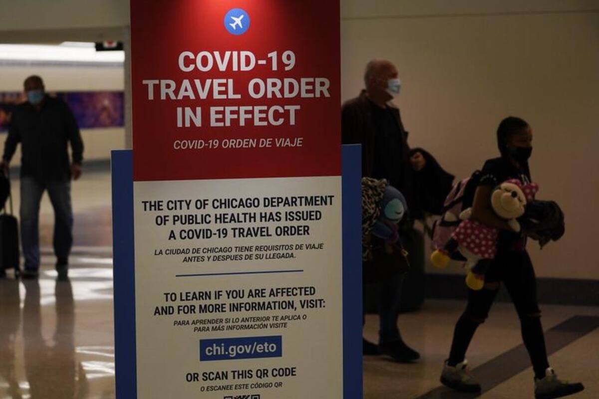 Estados Unidos exigirá prueba negativa de Covid-19 antes de volar al país