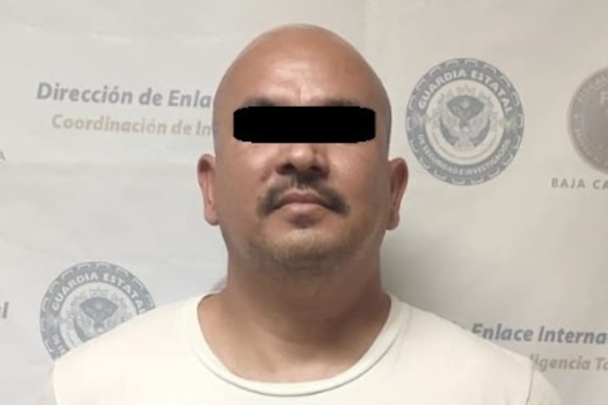 Estadounidense buscado por violar su libertad condicional, detenido en Mexicali