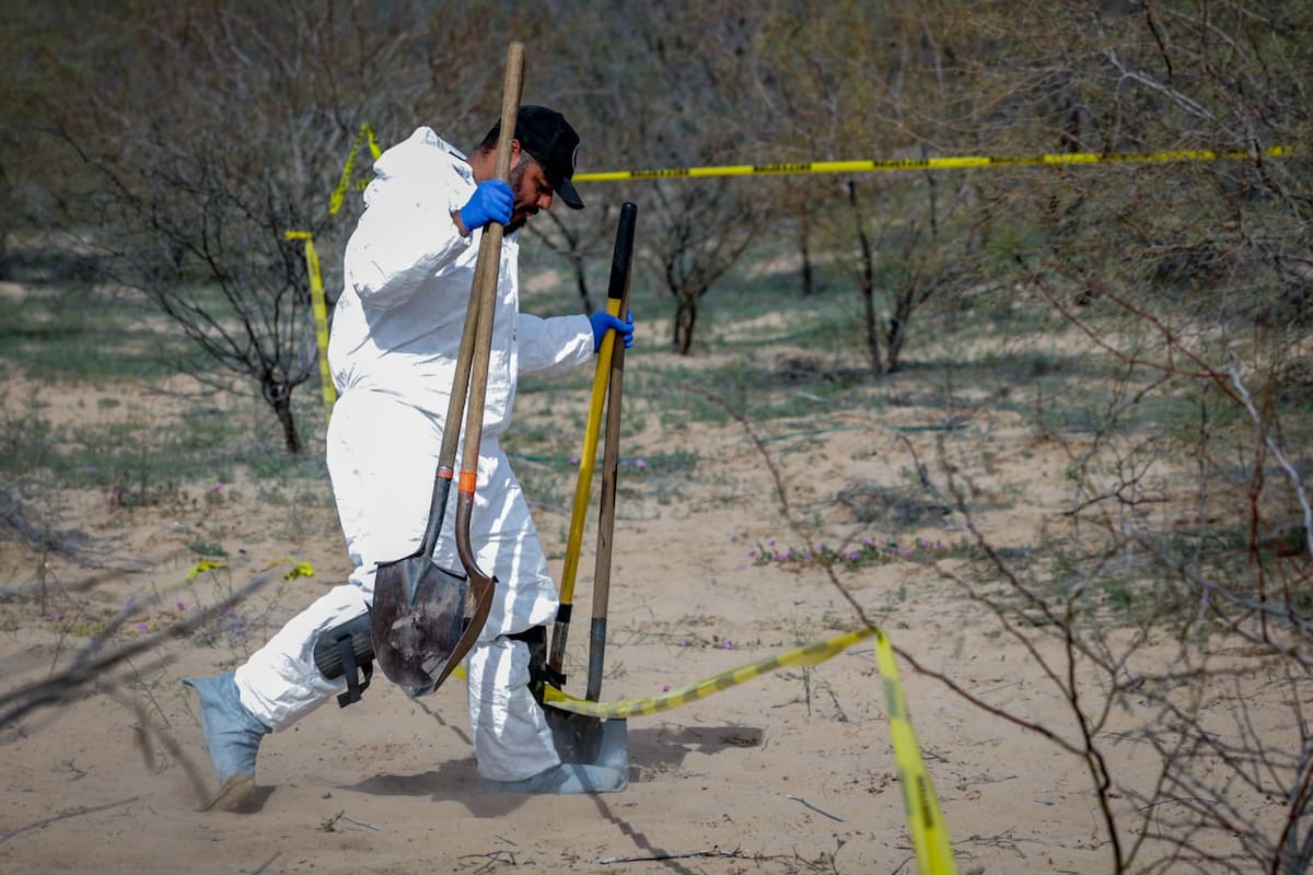 Encuentran nueva fosa clandestina en el Miguel Alemán; había 3 cuerpos en su interior