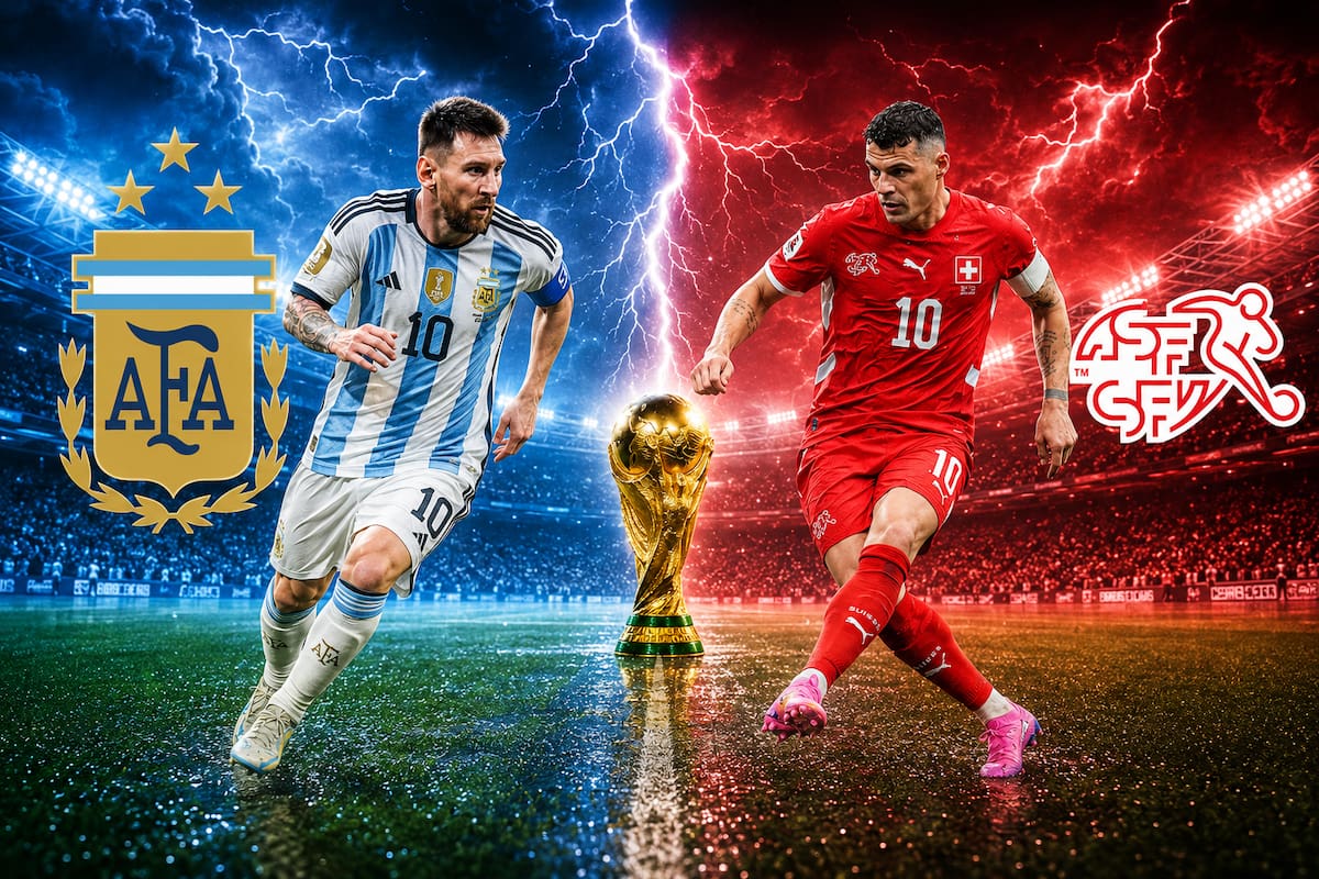 Argentina vs Suiza: Pronósticos, momios y las mejores apuestas para los cuartos de final del Mundial 2026