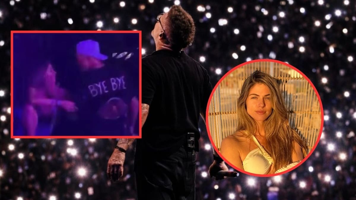 Stephanie Cayo y Alejandro Sanz son captados beśandose tras bambalinas durante la gira “¿Y ahora qué?” del cantante y avivan rumores de una relación