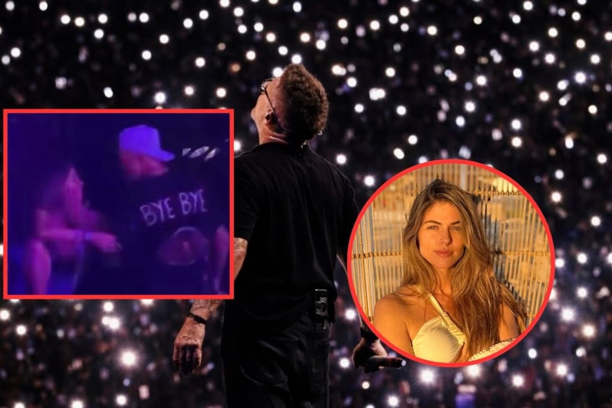 Stephanie Cayo y Alejandro Sanz son captados beśandose tras bambalinas durante la gira “¿Y ahora qué?” del cantante y avivan rumores de una relación