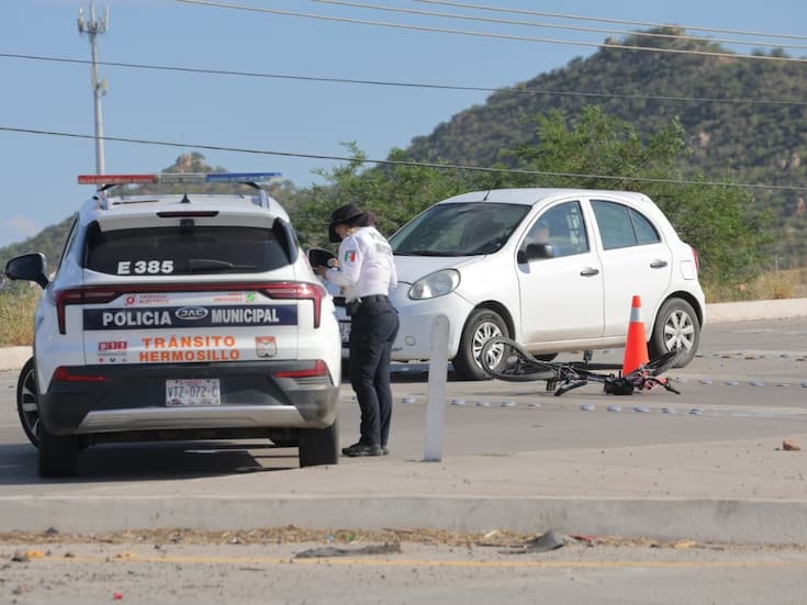 Ciclista pierde la vida al ser impactada por un vehículo en la Carretera Federal Número 15
