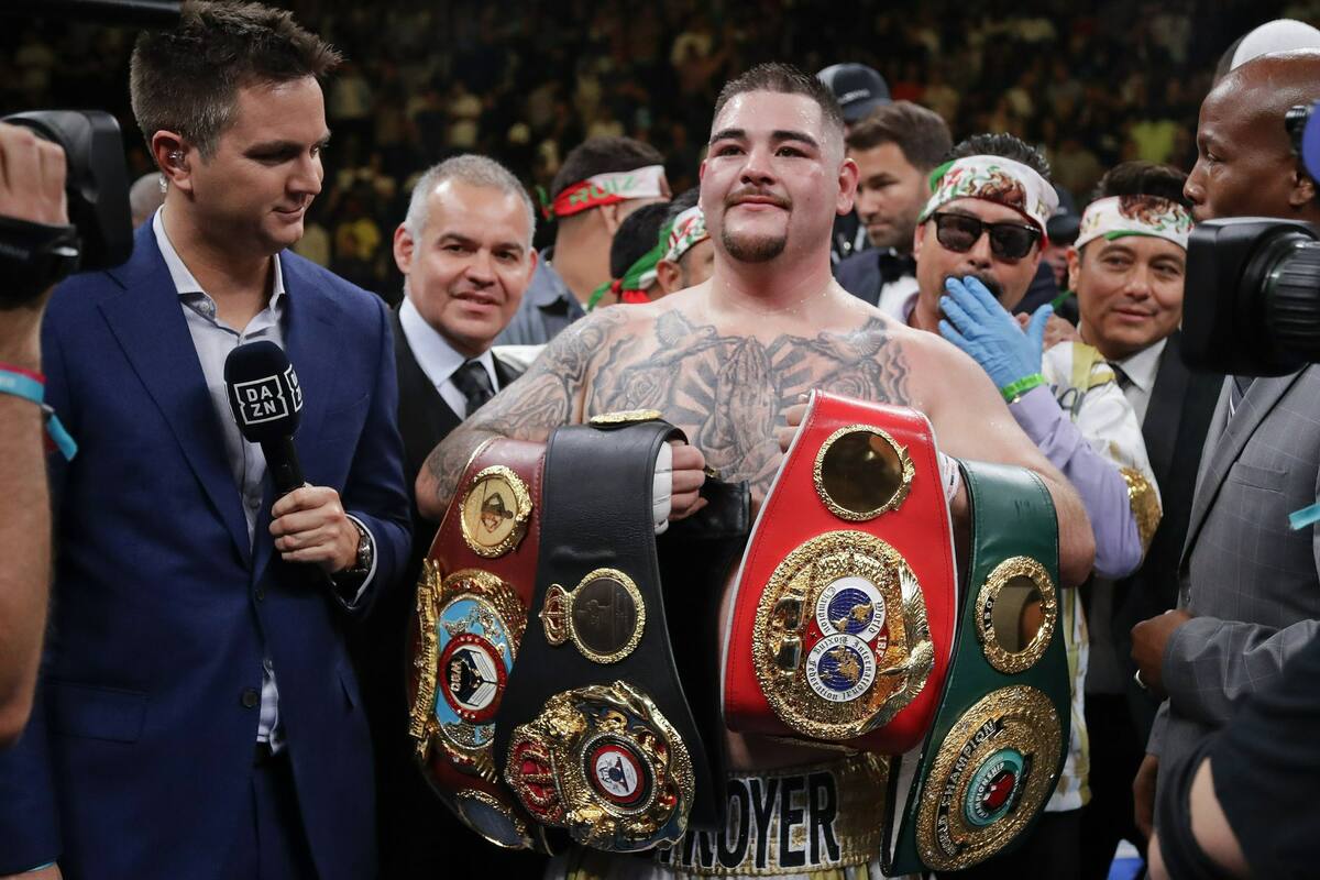 Habrá revancha Ruiz-Joshua por contrato firmado previo a la pelea