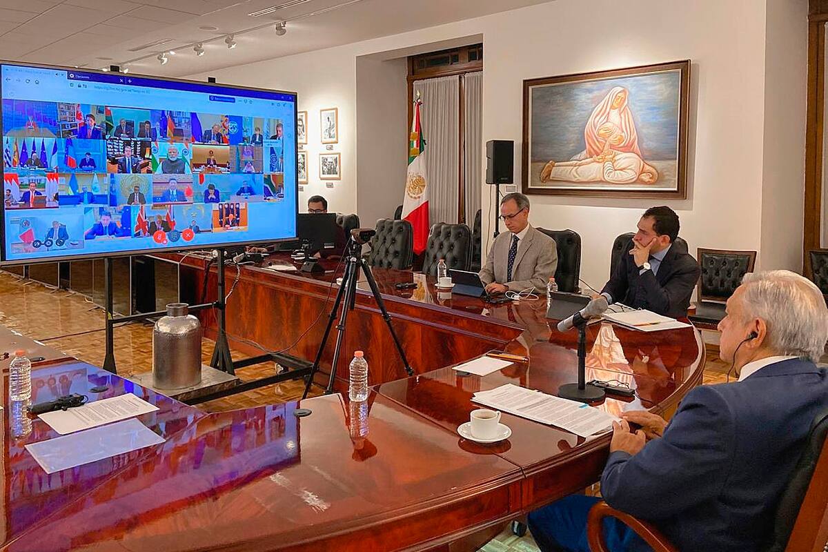 G20 hará hoja de ruta para presentar las medias contra el COVID-19